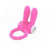 Vibrator Cock Ring Kanin Vibrerende Penis Ring for Mann Forsinkelse Ejakulasjon Klitstimulering Intim sexleketøy for parringer 18+