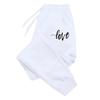 Mens 2D Printed Jogger Pants Long Training Sports Activities