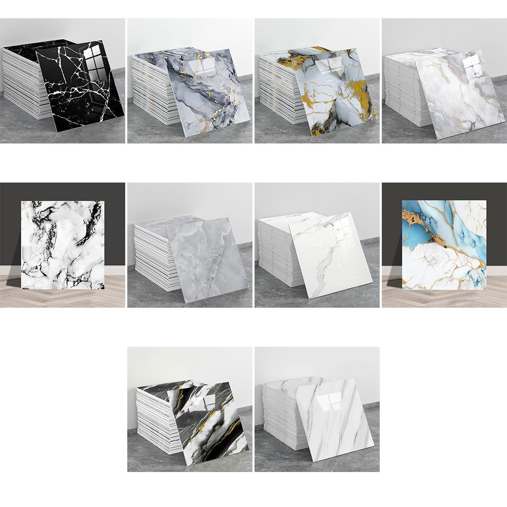 Moisture-proof Imitation Ceramic Wall Sticker 3D Wallpaper New Wall Decals