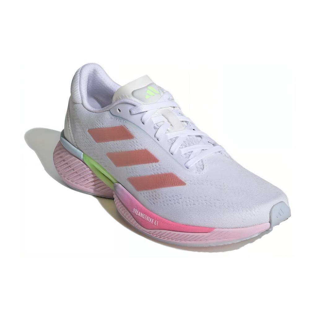 New Adidas Supernova Eterno Cushioning Wear Resistant Low Top Running Shoes Women's White Pink IH0445