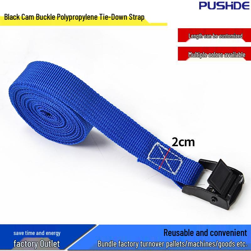 Zinc Alloy Cam Buckle Polypropylene Strap for Cargo Tie-Down