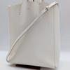 CELINE Vertical Cabas Small 2way Handbag Shoulder Bag Strap Crossbody Genuine Leather White