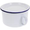 Salad Serving Utensils Enamel Instant Noodle Bowl Ramen Bowls Retro Enameled Casserole Student