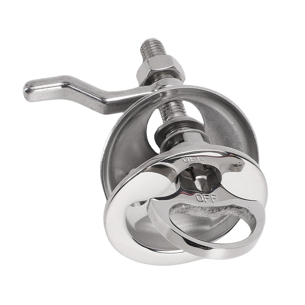 Boat Cam Latch Polished Stainless Steel Round Marine Hatch Latch Flush Pull Handle For Boat Marine Hatch Deck