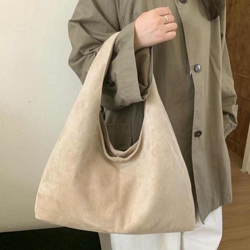 Vintage Underarm Bag Women's Commuter Shoulder Bag Large Capacity Tote Bag