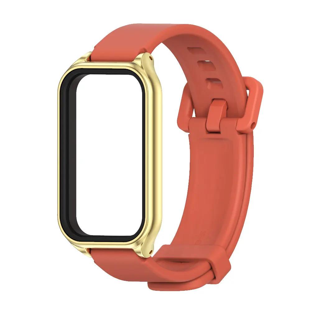 Strap for Redmi Smart Band 8 Active Bracelet Silicone Replacement Accessories Waterproof Watch Band for Redmi Band 2 Correa