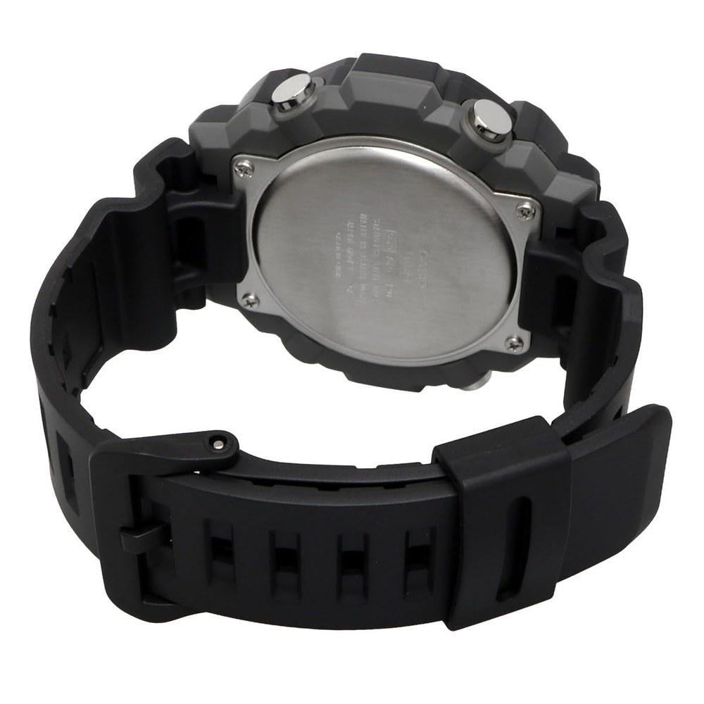 Casio World Time Telememo Analog Digital Quartz Watch AEQ-120W-1AV Men's Black