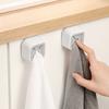 Bathroom Towel Plug Punch Free Versatile Strong Load Bearing Wall Mounted Towel Rack Push Hook for