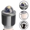 1pc H4 H6 BA20D LED Motorcycle Headlight Bulb Moto Spotlights CSP Lens White Yellow Hi Lo Lamp Scooter Accessories Fog Lights