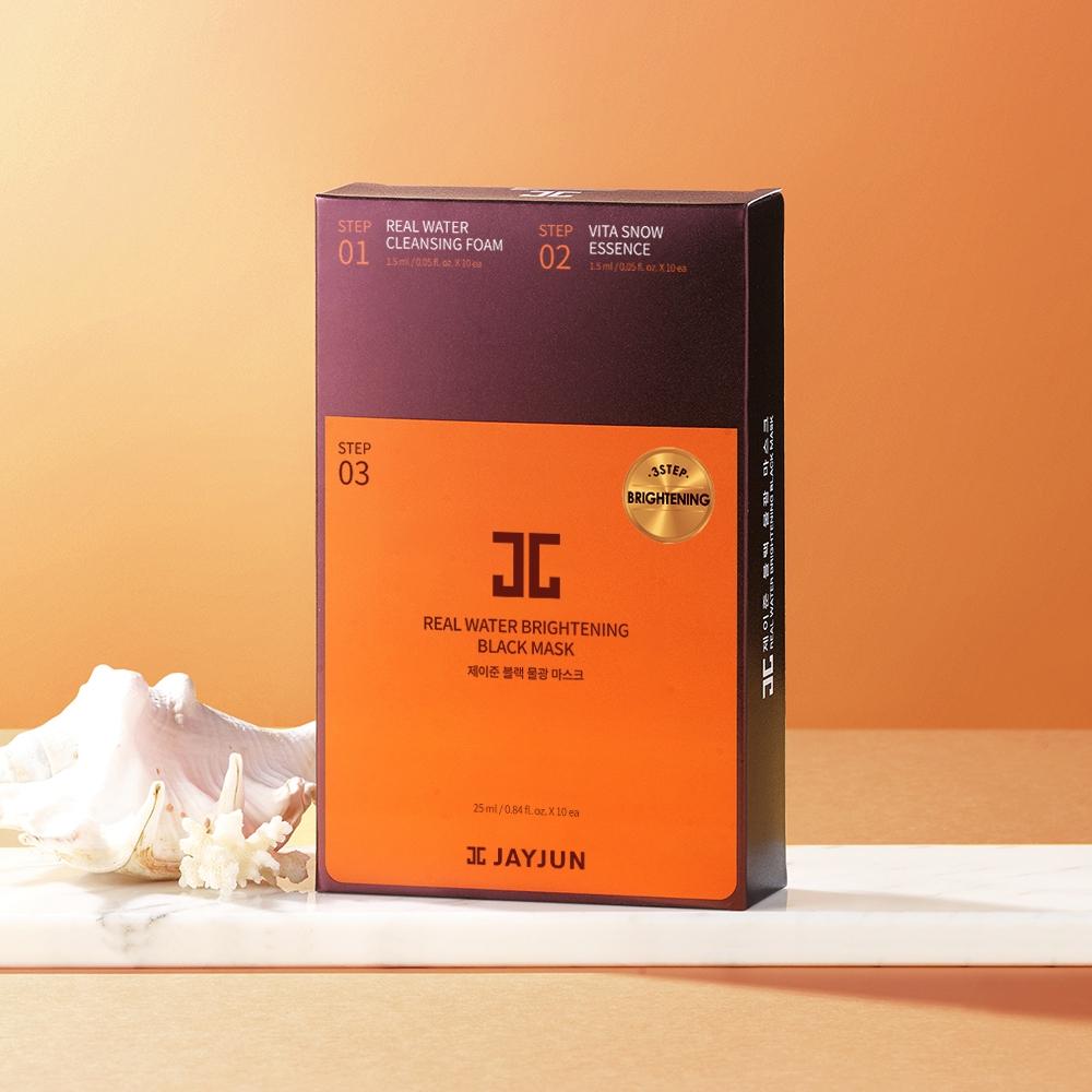 Jayjun [moisture Radiance] Jayjun Black Water Glow Firming Mask 10 Sheets