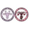 Broșă Simbol Ginecologic la Modă Pin Ușor Insignă Trendy Uter Accesoriu Pentru Eveniment Feminist Și Ținute