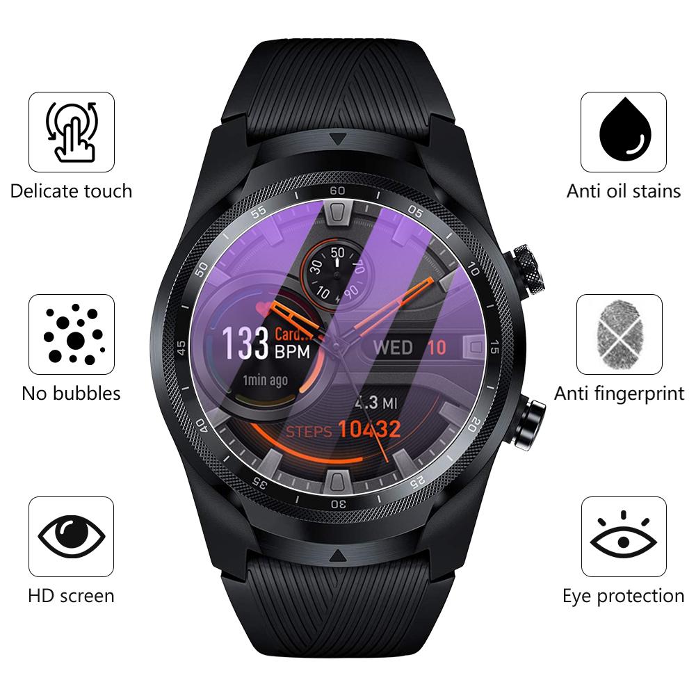Buy Bubble-Free Screen Protector Cover Clear 2.5D For Ticwatch Pro C2 E S2  E2 Ultra Clear Film 2.5D Edge at affordable prices — free shipping, real  reviews with photos — Joom