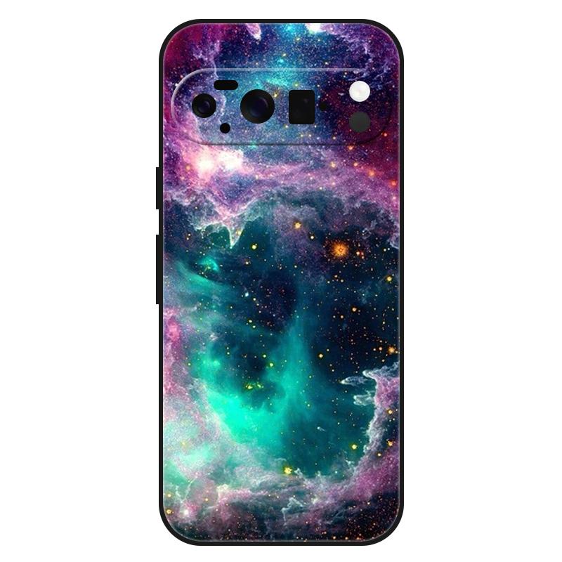 For Google Pixel 10 Pro Case Luxury Silicone Starry Sky Painted Soft Bumper for Google Pixel 10 Pro XL 10a Phone Cover TPU Funda
