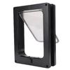 Cat Door Weatherproof Pet Door Magnetic Closure Thickened Frame Interior Exterior Use for Pets Up to 20 Lb Small (S)