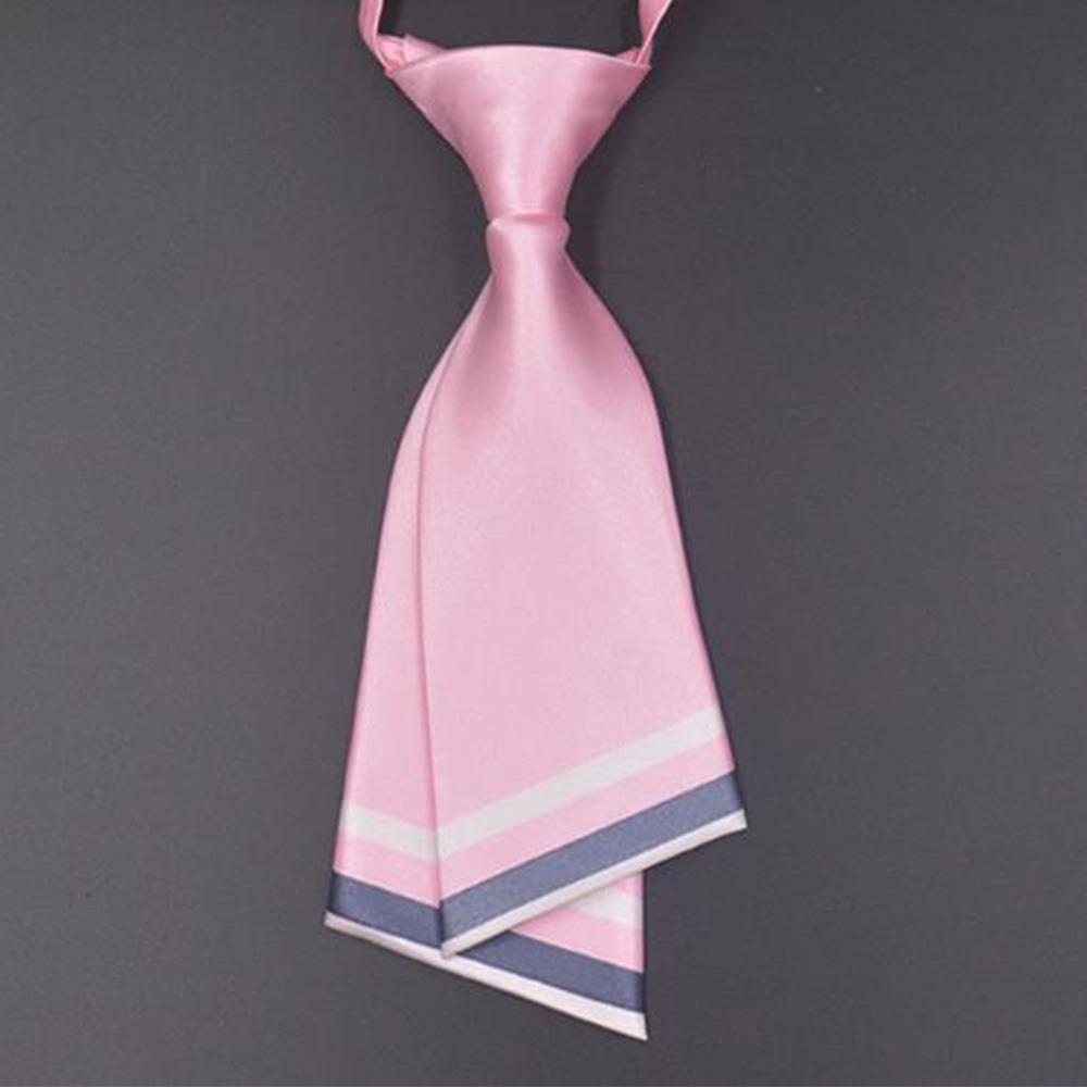 Solid Color Bow Knot Tie Bow Knot Cravat Fashion Necktie School Uniform