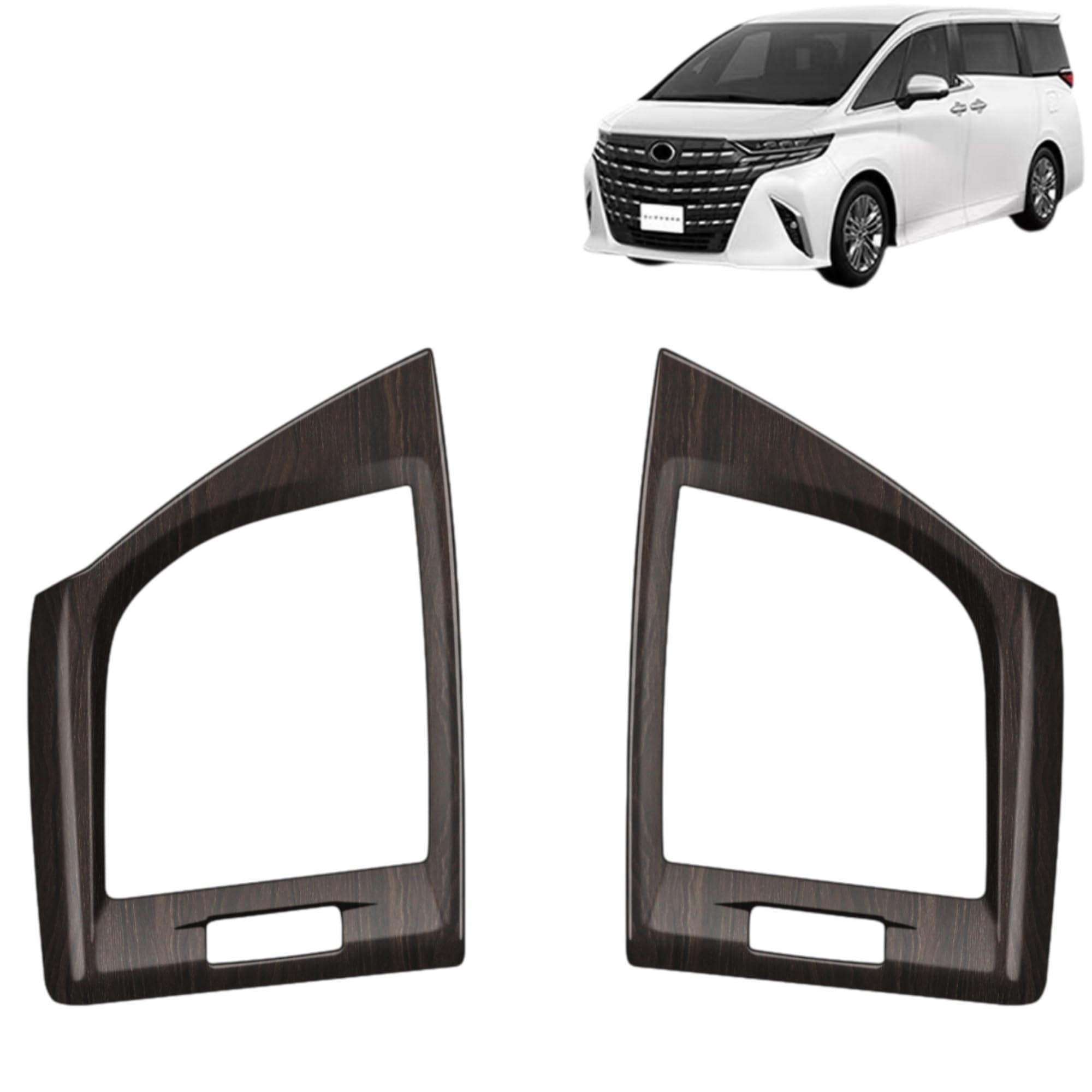 

DodoxDIY Совместимо с Новым Alphard 40 Серии и Vellfire 40 Серии Индивидуальный Аксессуар Панель Крышки Вентиляционного Отверстия Боковой Консоли Салона Матовая