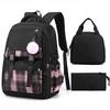 S Mochilas Escolares para Estudiantes de la Escuela Paimery Niñas Bolsos Infantiles de Gran Capacidad Mochila de Viaje Ligera Lavable