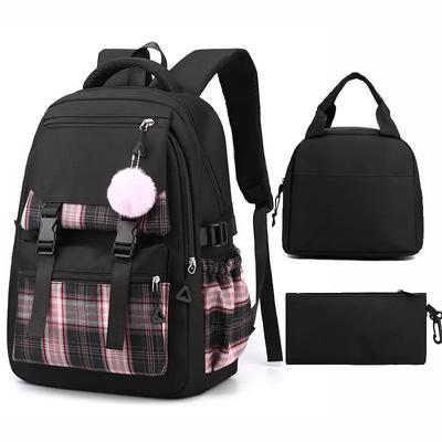 S School Bags for Paimery School Students Girls Large Capacity Children's Bags Lightweight Washable Travel Backpack