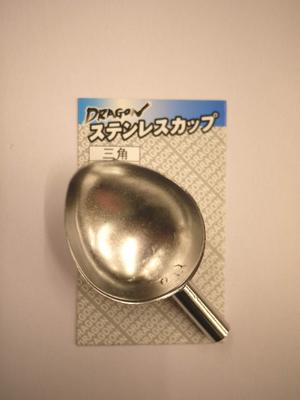Matériel de pêche Marushin (DRAGON) Tasse en Acier Inoxydable, Triangle, Moyenne