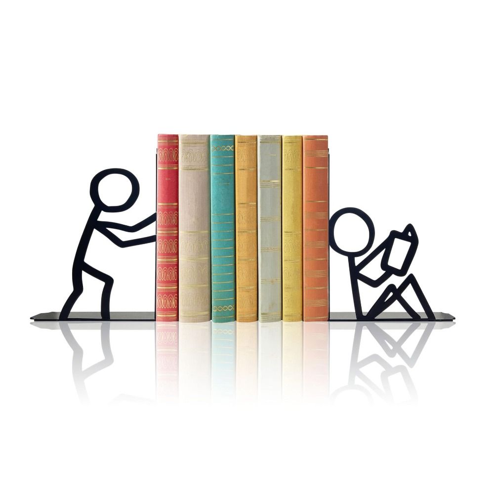 Decorative Book Stopper Reading Decor Book Organizer Cute Desk Book Ends  Book Lovers Gift