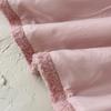 2025 New: Toddler French Chic Pink Wool Coat with White Fur Collar