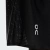 On Pace Mesh Logo Breathable Comfortable Sports Shorts Men shorts Black 1MF10060553