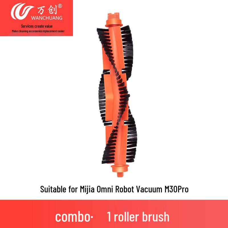 Xiaomi Mijia M30 Pro Robot Vacuum Accessories: Side Brush, Mop Cloth, HEPA Dust Bag, Cleaning Solution