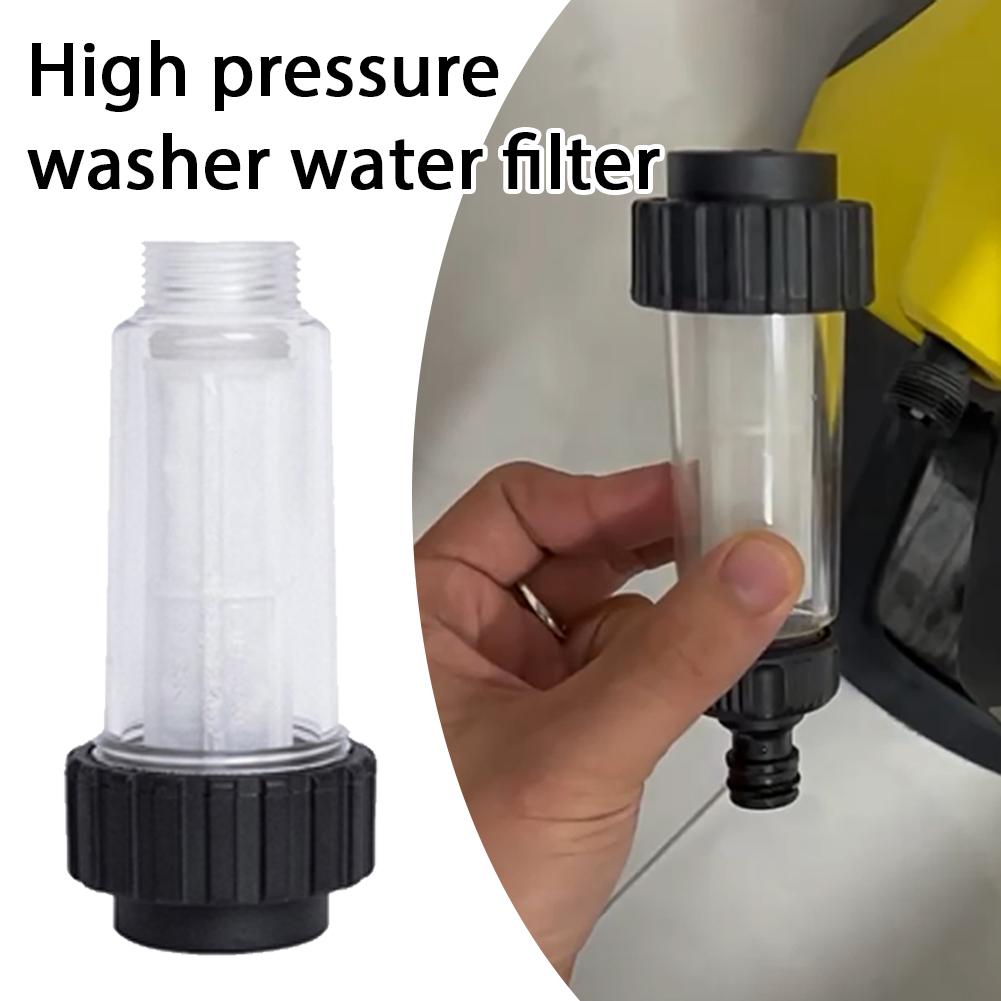 High Pressure Washer Water Filter For Karcher K2 - K7 Series Pressure Washers Inlet G 3/4" F Outlet G 3/4" M Car Assessoires