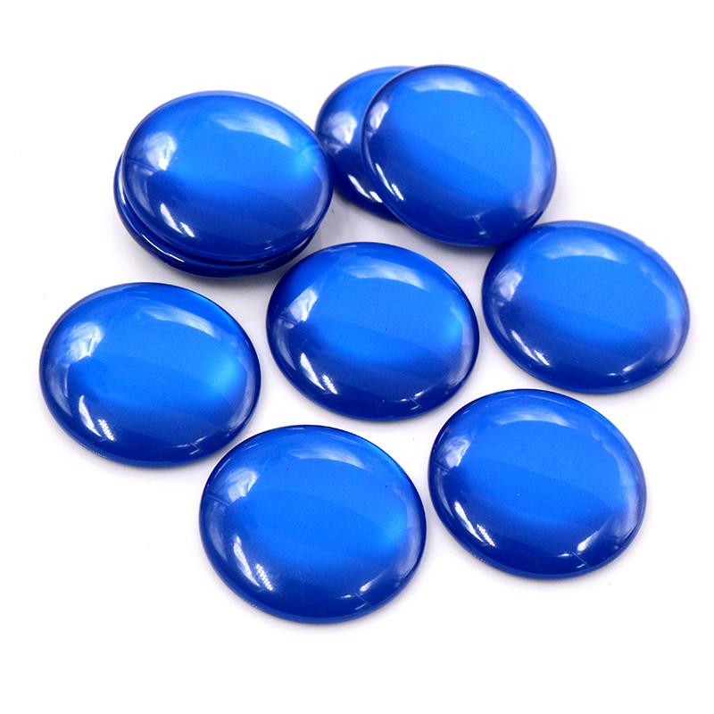 10pcs/lot 25mm Multi Mixed Color Flat Back Resin Cabochons Cameo Fit 25mm Cameo Base Domed Jewelry Accessories Supplies