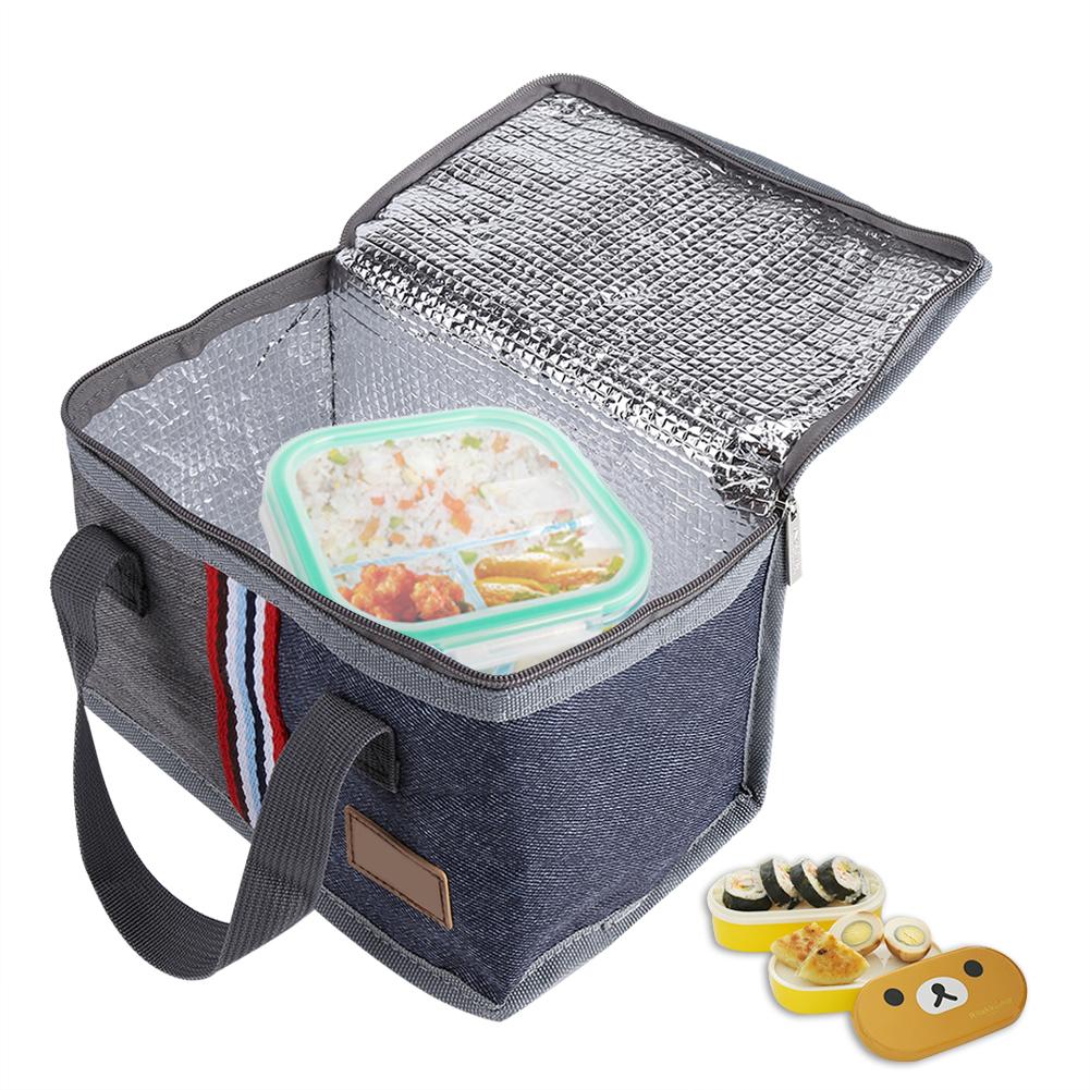 Lunch Bag, Insulated Thermal Bag, Keeps Food Warm or Cold for Hours, for Work, School, Picnic, Travel, Camping, Bch