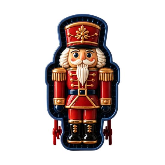 Timbri per Impasto Pressati a Mano per le Feste Stampo per Mini Torta di Natale, Stampa 3D in Rilievo Accessori Facili per la Cottura Stampo a Pressione Riutilizzabile Fai-da-te per Feste Regali da Cucina
