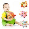 Baby Rattles Toys Soft Plush Hand Rattles Hand Grip Ball Animal Pattern Rattles Shaker for 3 6 9 12 Months Plush Vocal Toy