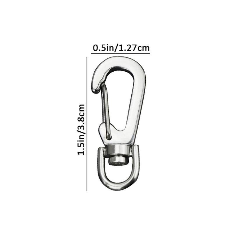 Mini pružinové spony na batohy ze zinkové slitiny karabiny přežití lezení Edc karabiny Klíčenky spony na klíče od auta vyhledávač