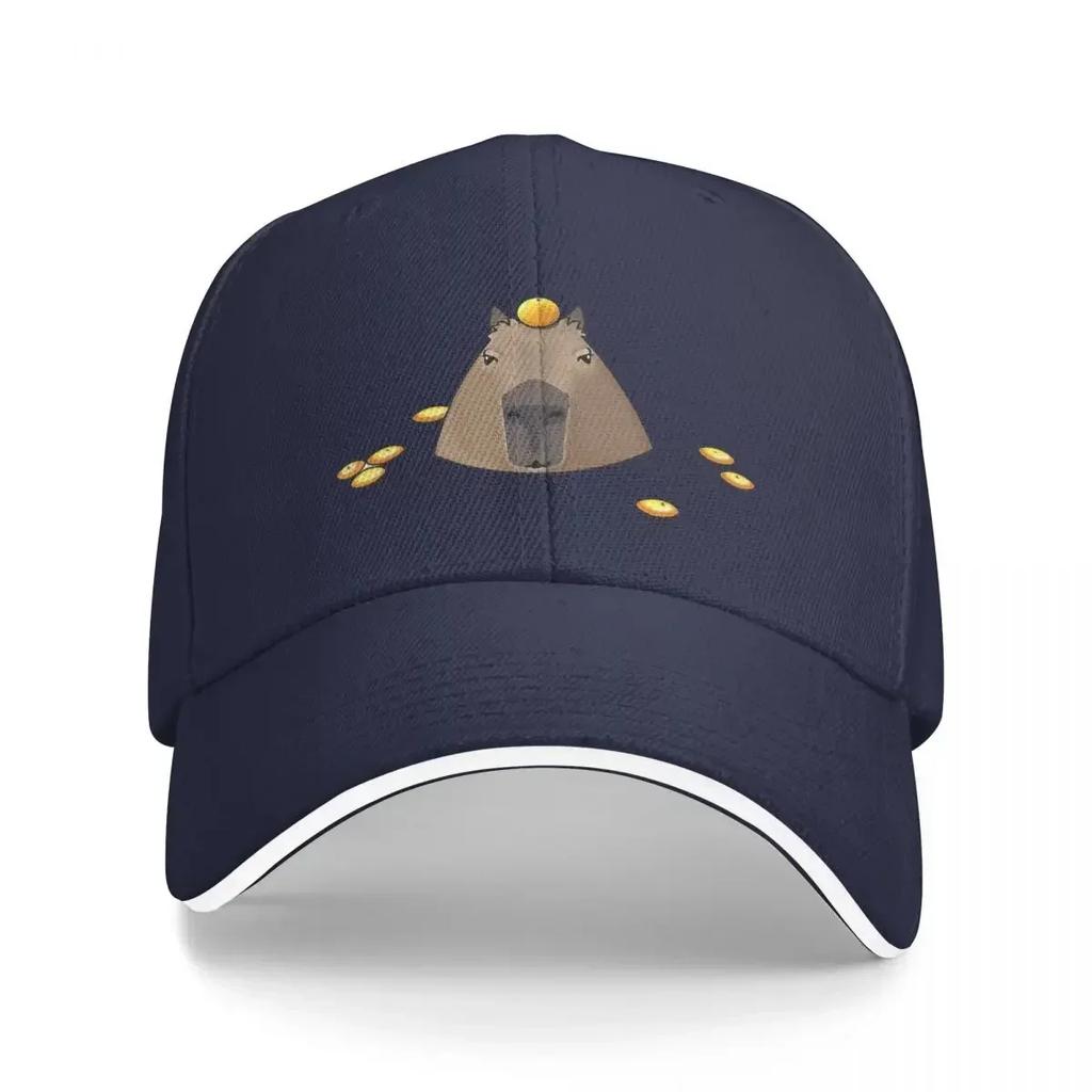 Capybara Cap Fashion Casual Baseball Caps Adjustable Hat Hip Hop Summer Unisex Baseball Hats Customizable Polychromatic