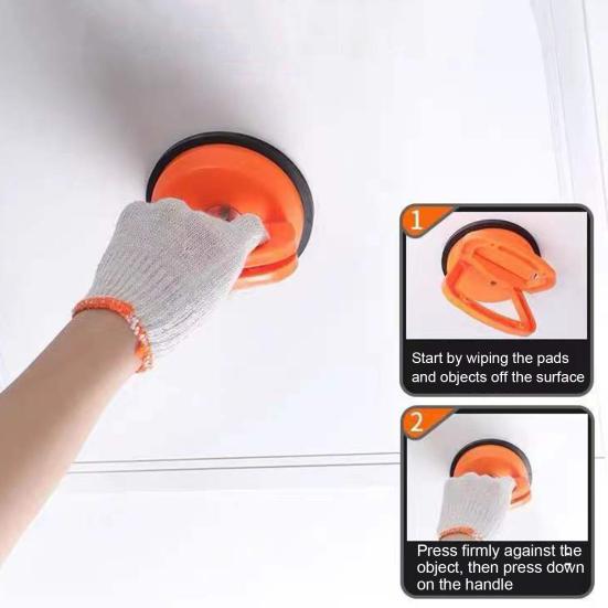 Car Suction Cup Dent Puller Ergonomic Handle Multi-Purpose Object Mover Glass Lifter Ceiling Remover Auto Dent Removal Repair Tool