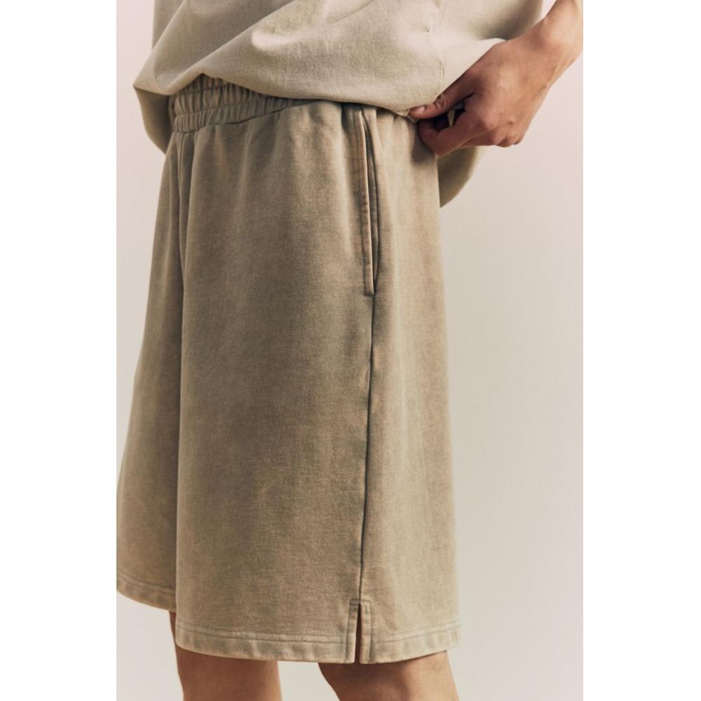 H M Loose Fit Sweat sHorts ligHt Sage Green