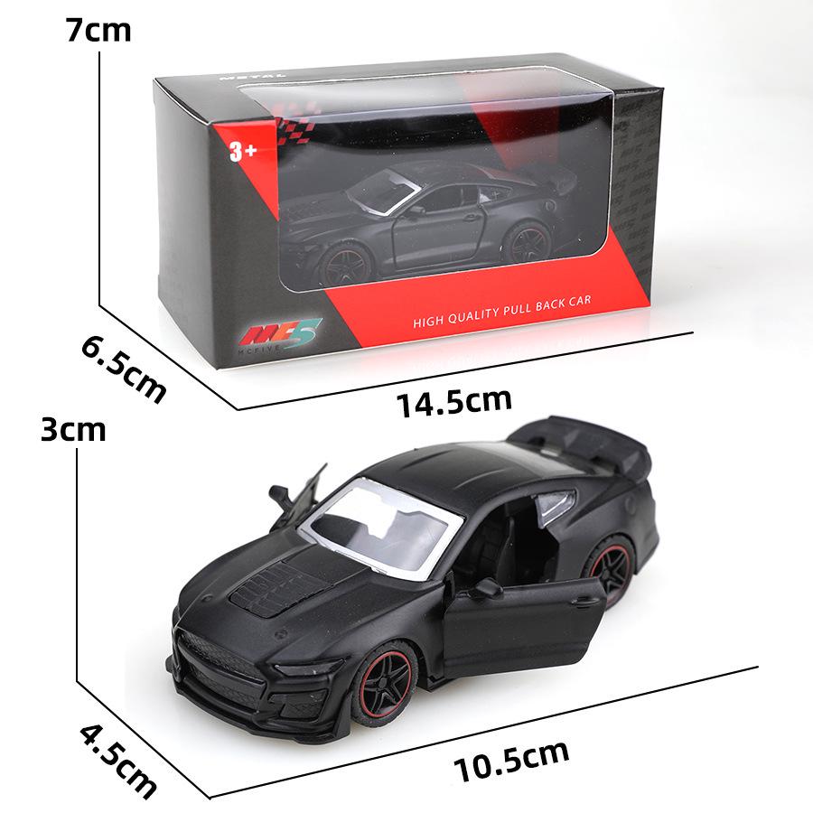 Norson 1:43 Alloy Metal Pull-Back Sports Car Model Toy for Boys
