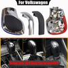 Rot/Blaue Farbe Auto Wildleder Leder Auto Schalthebelknauf Für VW Golf 6 golf 7 R GTI Passat B7 B8 CC R20 Jetta MK6 GLI DSG Emblem