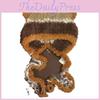 Ears Tassels Bear Knitted Cap For Women Winter Soft Warm Breathable Hat Fashion