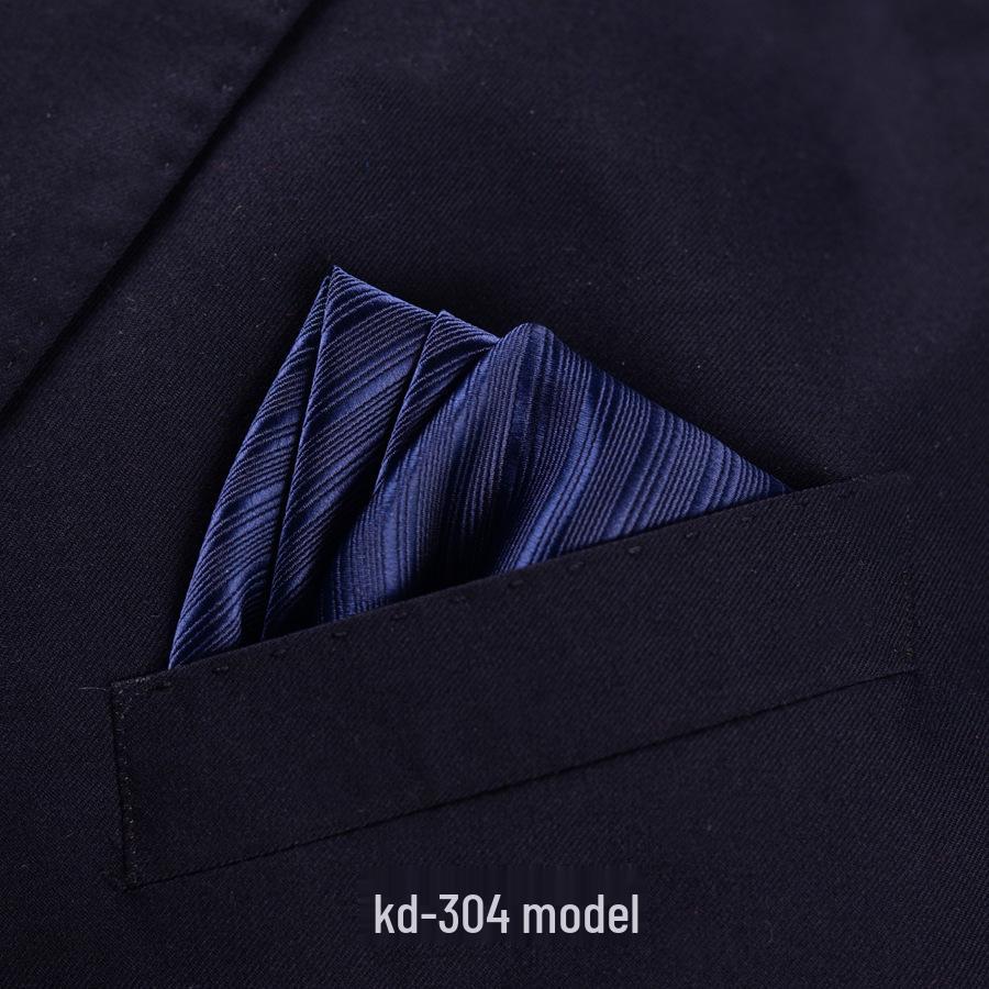 Men's British Red Pocket Square for Business or Wedding