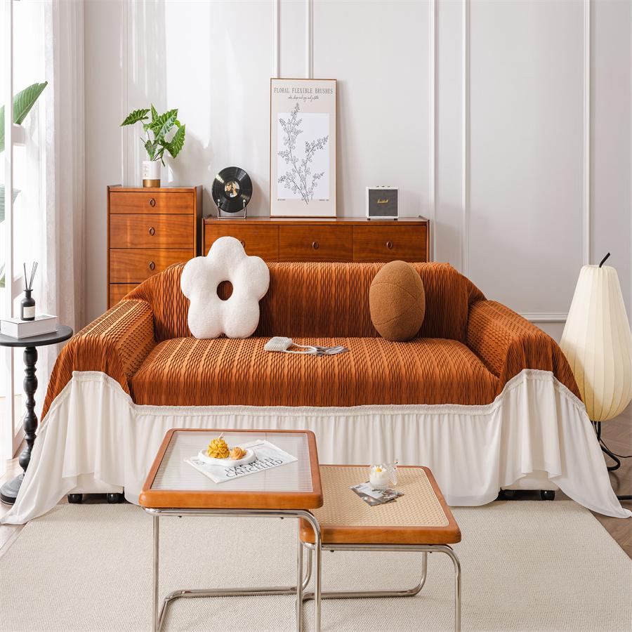 

Бархатный чехол Four Seasons Universal Water-repellent Universal All-inclusive Non-Slip One Piece Leather Sofa Cover Fabric Towel 180X130