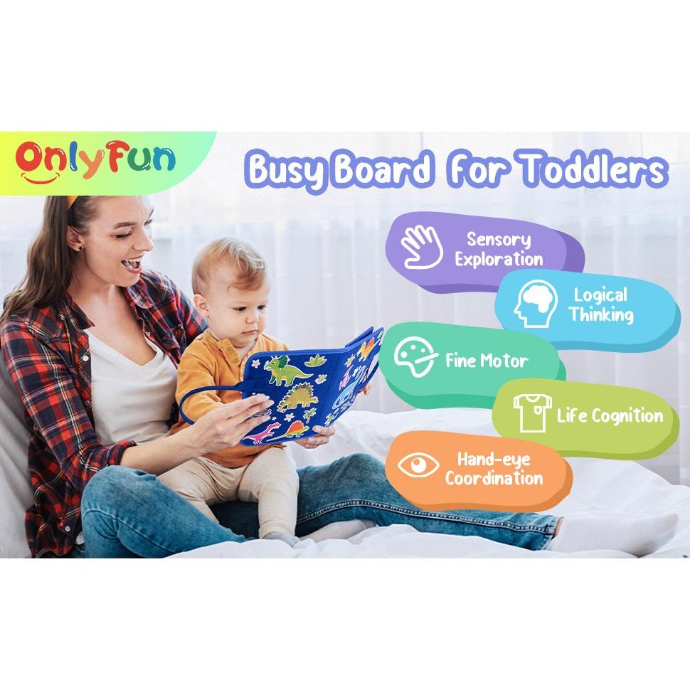 Pannello Attività, Giocattolo Montessori, Giocattolo per Bambini Giocattolo per Motricità Fine Da 1 Anno, Busy Board, Giocattolo Da 1 Anno Bambino, Giocattolo Sensoriale Bambino