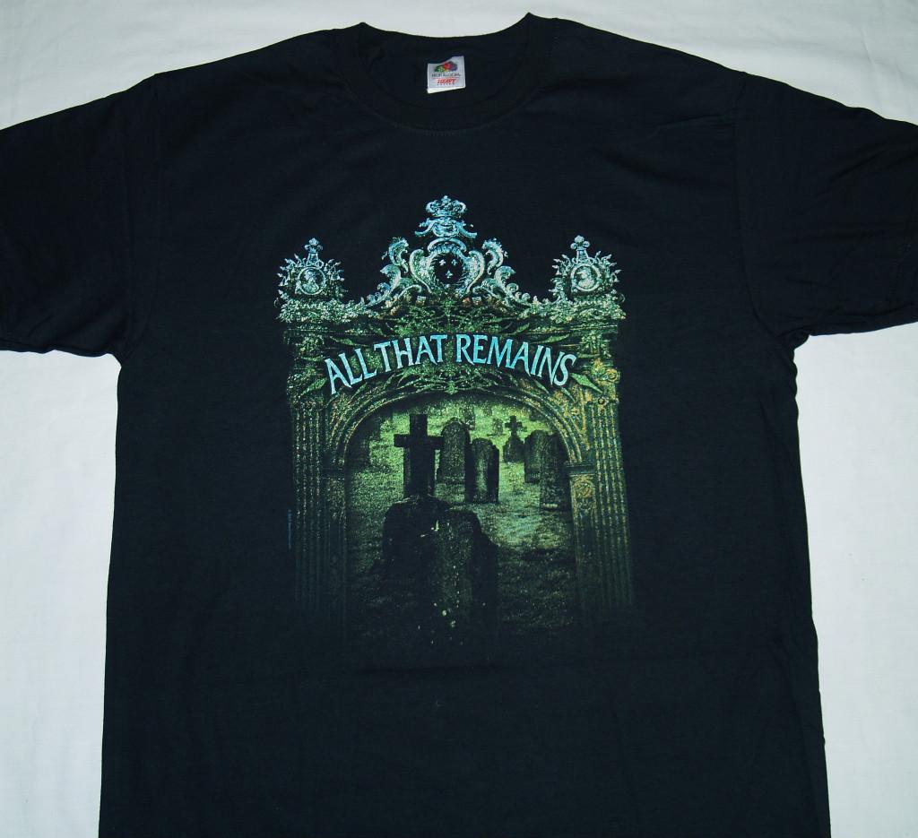 ALL THAT REMAINS - Cemetary T SHIRT Brand New S-M-L-XL