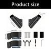 Vehicle Accessory Flag Mounting Clamp In Lightweight Aluminum Construction For Outdoor Use On 1 Inch Posts