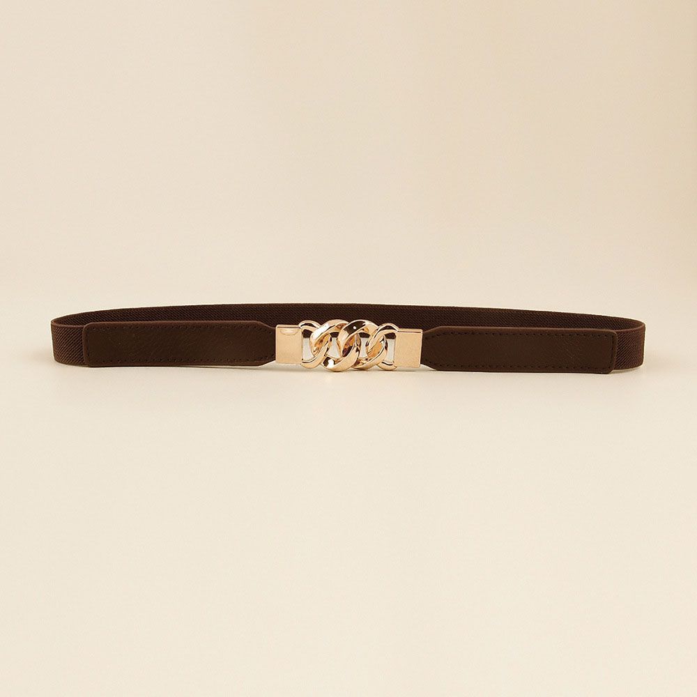 Fashion Ladies Stretch Adjustable Elastic Buckle Waistband Dress Belts Women Waist Belt Waist Strap