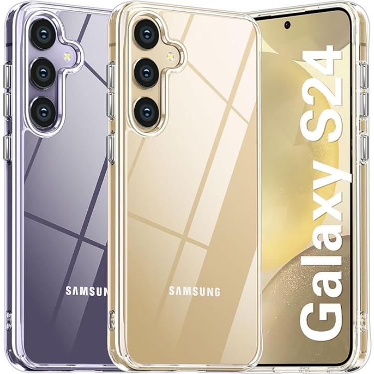 Ultra cienkie przezroczyste etui do Samsung Galaxy A15 A25 A35 A55 A16 A36 A14 A54 S24 S25 Ultra S23 FE S22 Plus Miękki silikonowy tył