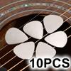 10Pcs 0.3mm Stainless Steel Guitar Picks, Durable Metal Plectrums for Acoustic/Electric Guitar, Ukulele & Bass ZSY