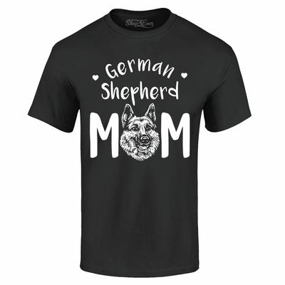 Schäferhund Mama T-Shirt Hunde Mama Fell Mama Rettungs Mama Shirts