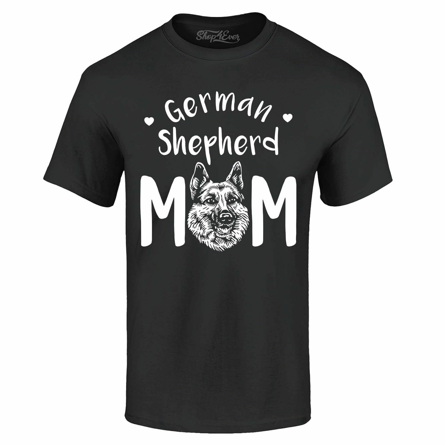 

German Shepherd Mom T-shirt Dog Mom Fur Mama Rescue Mom Shirts M