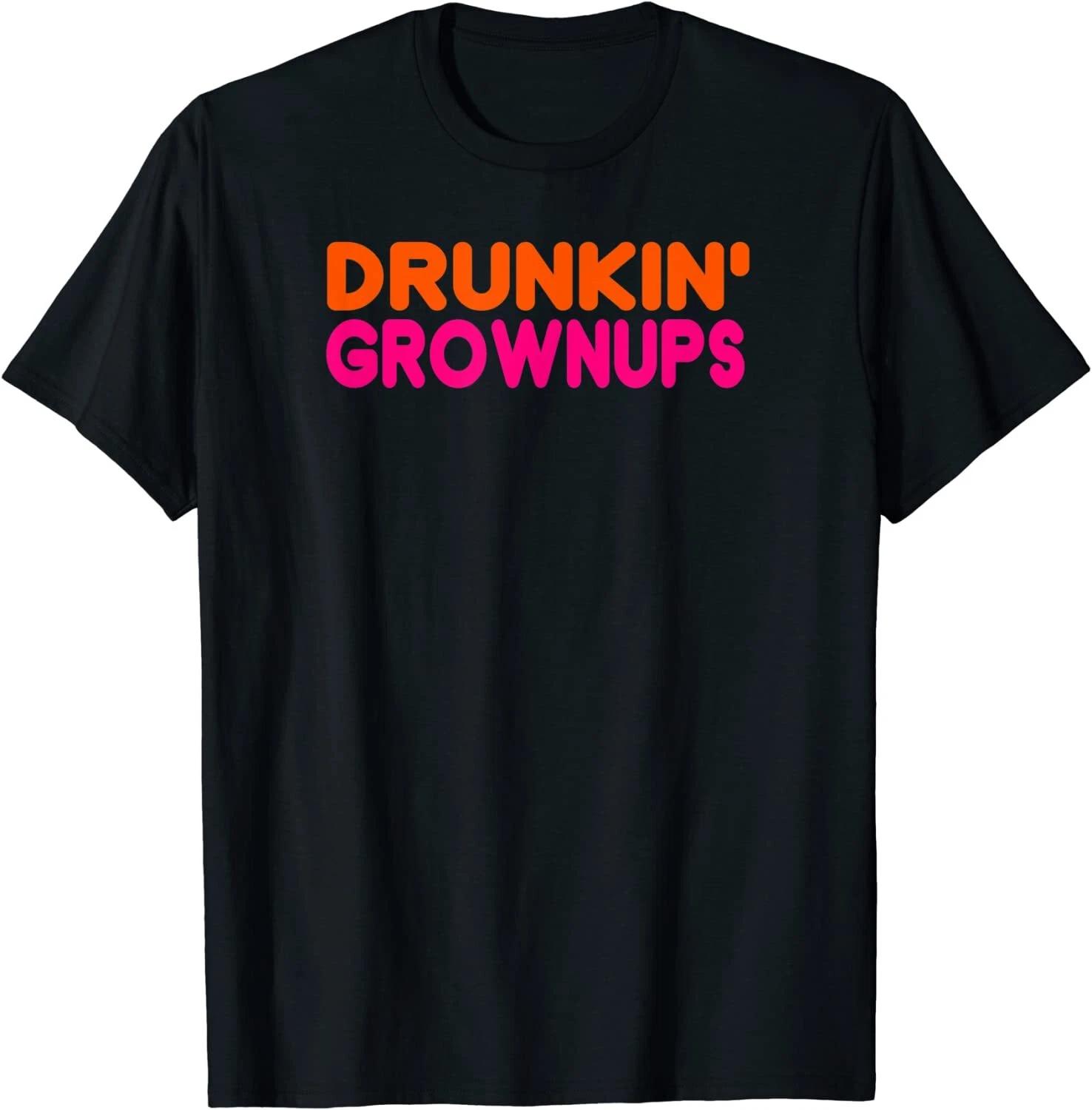 Drvnken Grownups American Design Great Gift Idea Tee T-Shirt S-3XL M